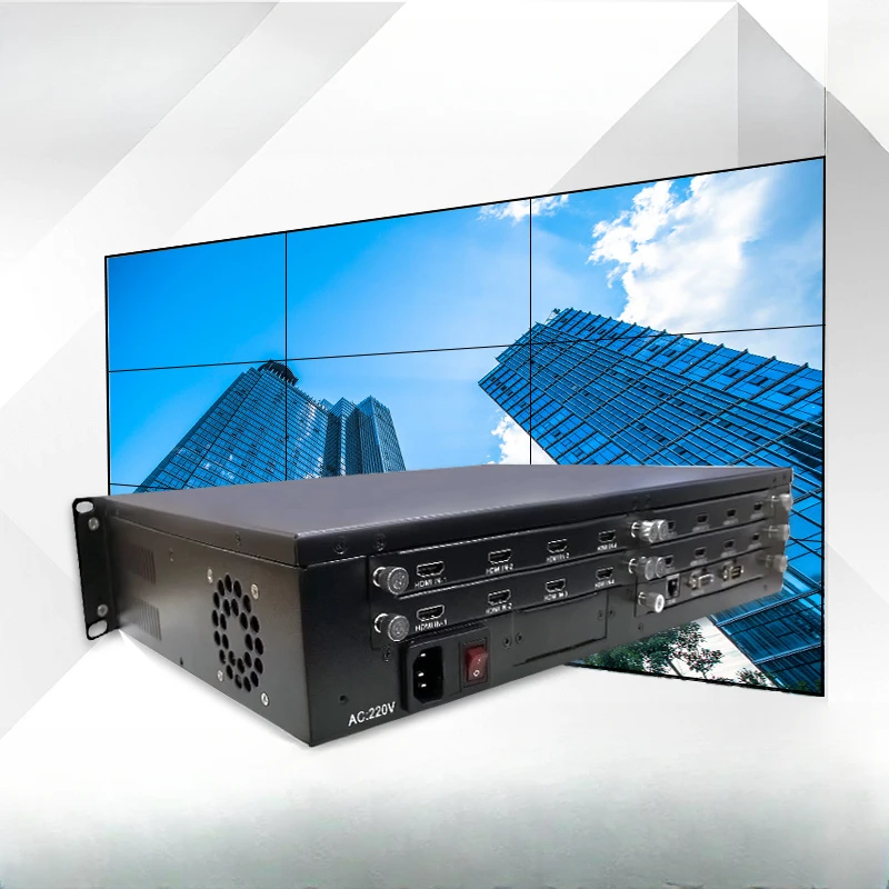 

4K multi screen external splicing screen video image splicing processor seamless switching 4 in 8/12/20/24/32 out
