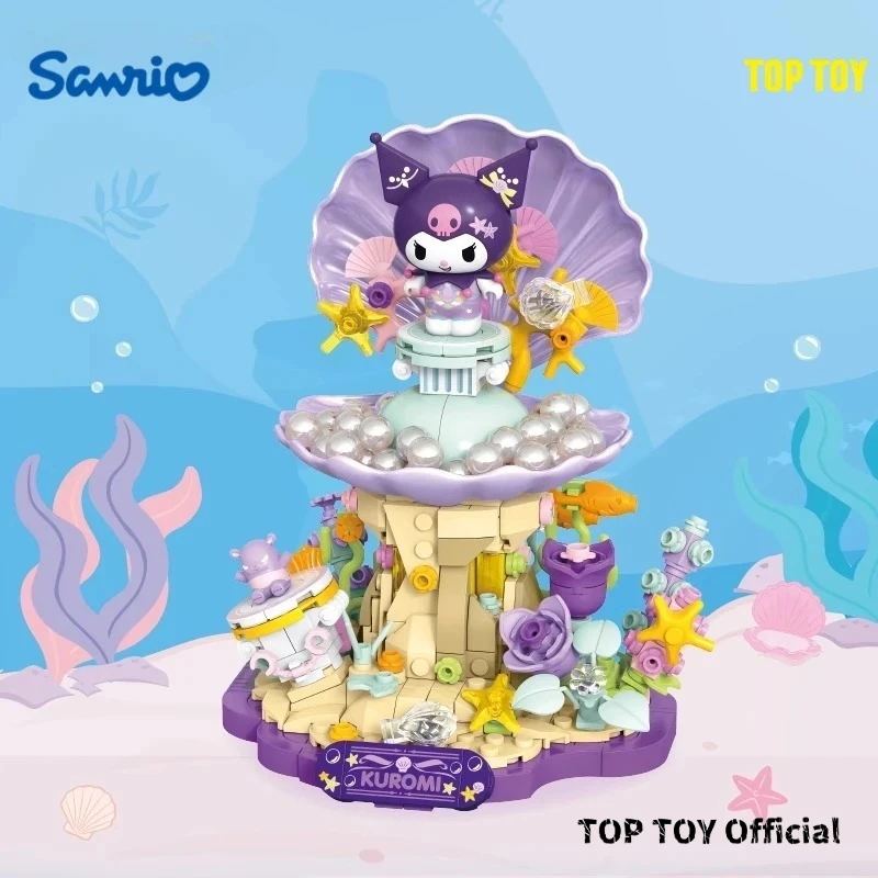 TOPTOY Building Blocks Kuromi Whispering Wishes Series Building