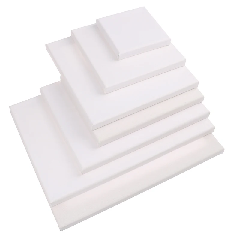 Custom Painting Canvas Painting Canvas Painting Canvas Board 1PC White Blank Square