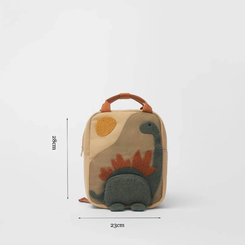 Personalized Name Cute Backpack Dinosaur Anime Backpack Versatile Stylish Multifunctional Bag for Kid Leisure Daypack Travel Bag