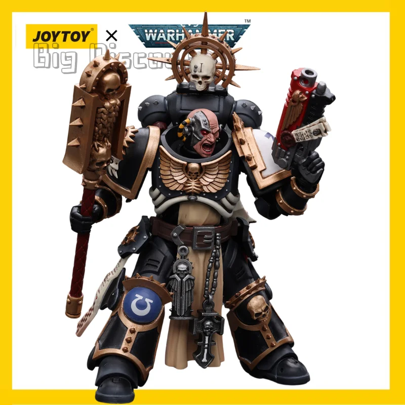 [Disponibile] Joytoy 1/18 Warhammer 40K Action Figureultramarines Chaplain(Indomitus) Modello Anime Ragazzi Regalo Spedizione Gratuita