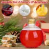 10 Pcs Christmas Spherical Bottle Water Bottles Outdoor Juice Anti-leak Storage Multi-function Plastic Drinking Milk 5