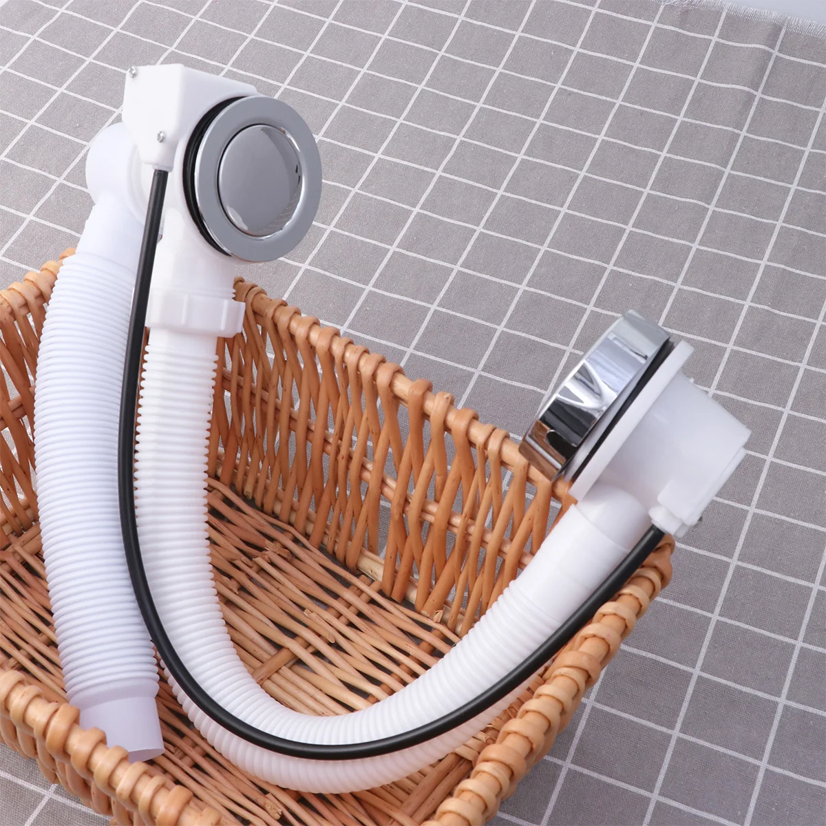 Bathtub Up Sink Drains Strainer Bathroom Plastic Bath Waste with