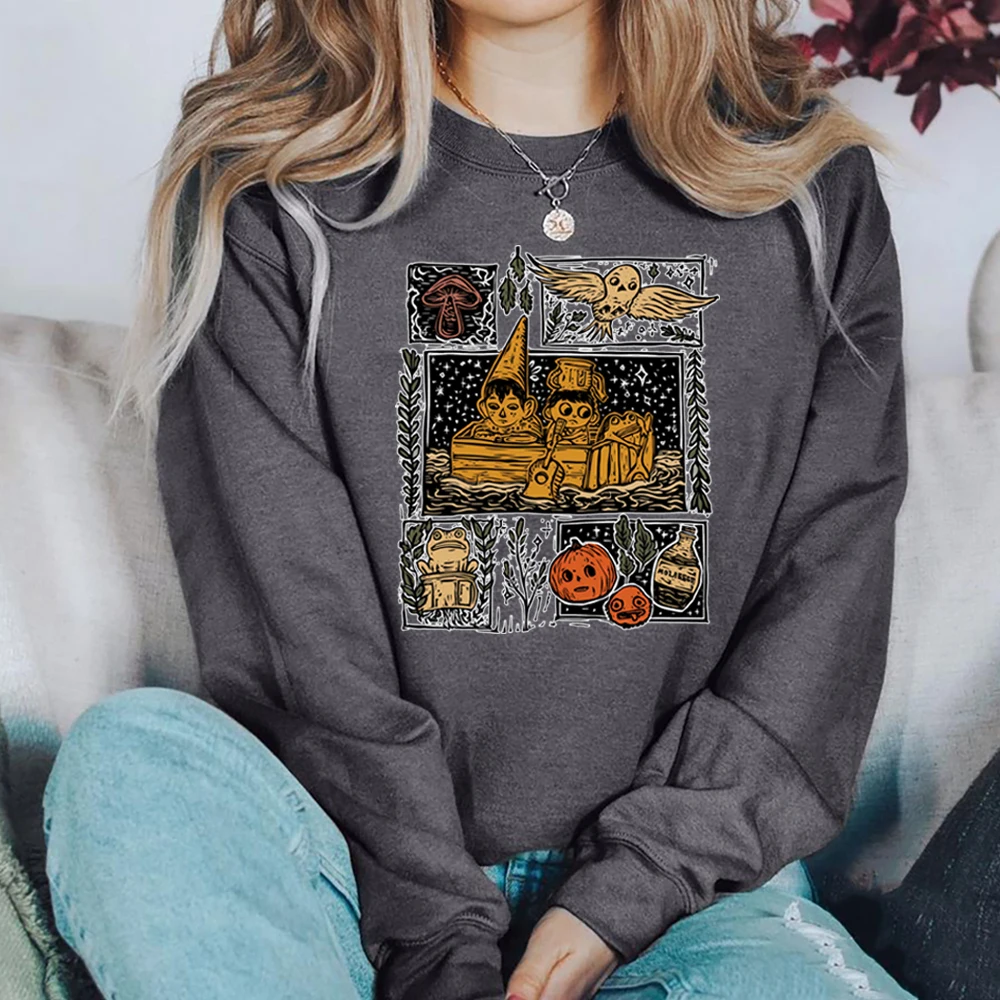 Pottsfield Harvest Festival Sweatshirt Over The Garden Wall Hoodie Unisex Halloween Pumpkin OTGW Autumn Harvest Fall Sweatshirts