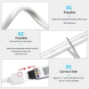 RGB Neon LED Strip 1/2/3/5M IP65 Waterproof DIY USB Neon Strip Tuya App Remote Control Flexible Ribbon for Home Decor Lighting 5