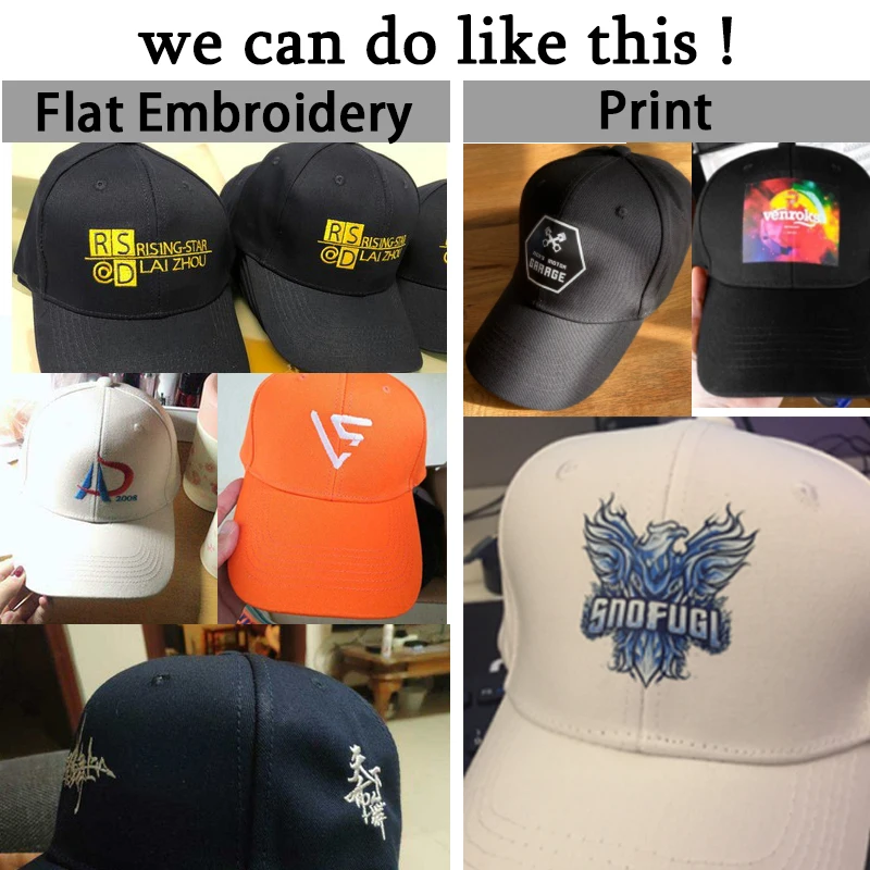 Custom Embroidered Snapback Trucker Hat - Design Your Own Text/Logo, Cotton/Mesh, Khaki White (L-XL)
