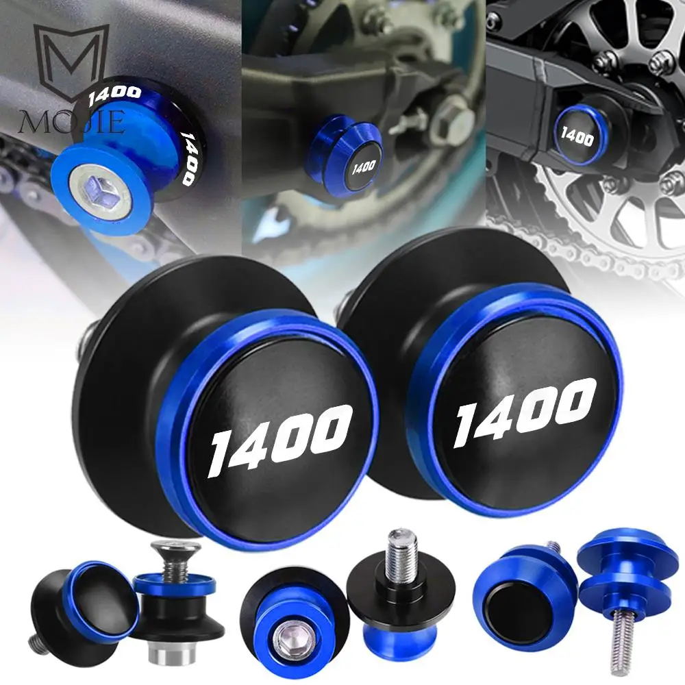 

Motorcycle Accessible For SUZUKI 1400 2001 2002 2003 2004 2005 2006 2007 8MM Swingarm Spools Rear Stand Screws Swingarm Sliders