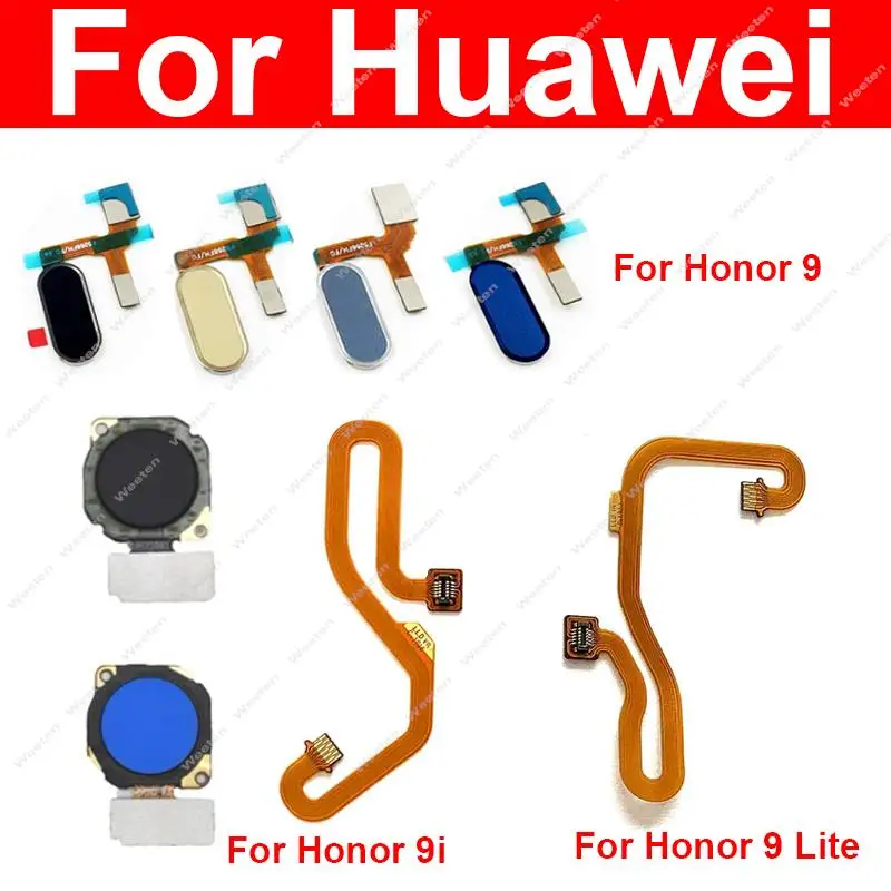 

Home Button Fingerprint Flex Cable For Huawei Honor 9 9 Lite 9N 9I Return Key Touch Sensor FingerPrint Connecting Flex Ribbon