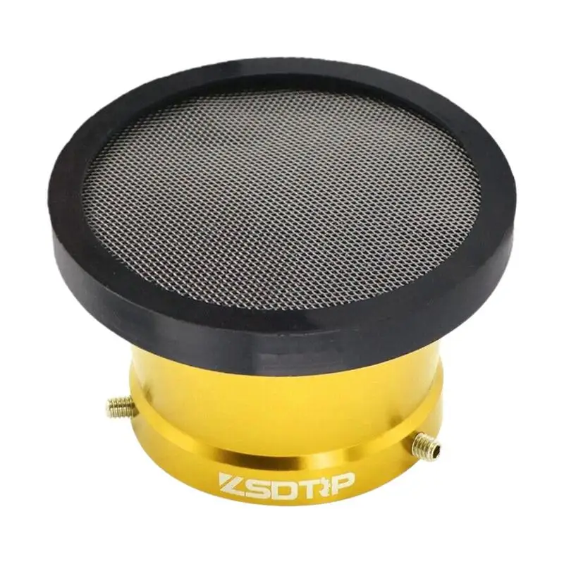 

Motorcycle Wind Horn Cup Interface Cup Air Filter Filter Cups Horn Air Filter With Mesh Replacement Aluminum Alloy Wind horn cup