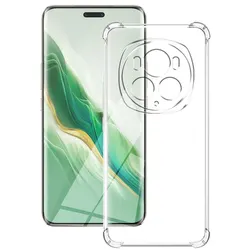 Clear Shockproof Silicone Case - Soft Protective Cover for For Honor Magic6 Pro (Shockproof Case)