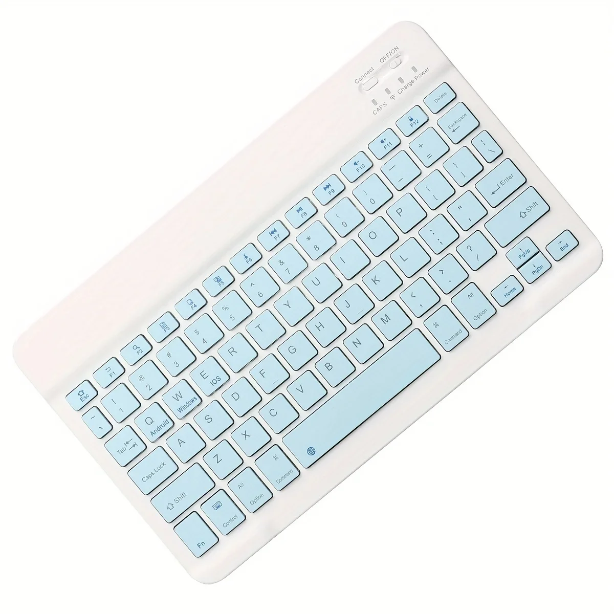 Sleek Wireless Bluetooth Keyboard with Type-C Charging