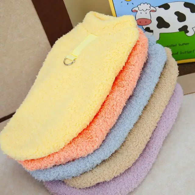 Plush Winter Dog Sweater Coat 4