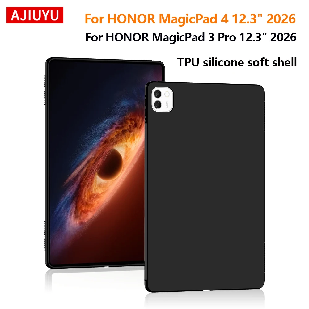Premium Soft TPU Silicone Tablet Protective Cover 12.3