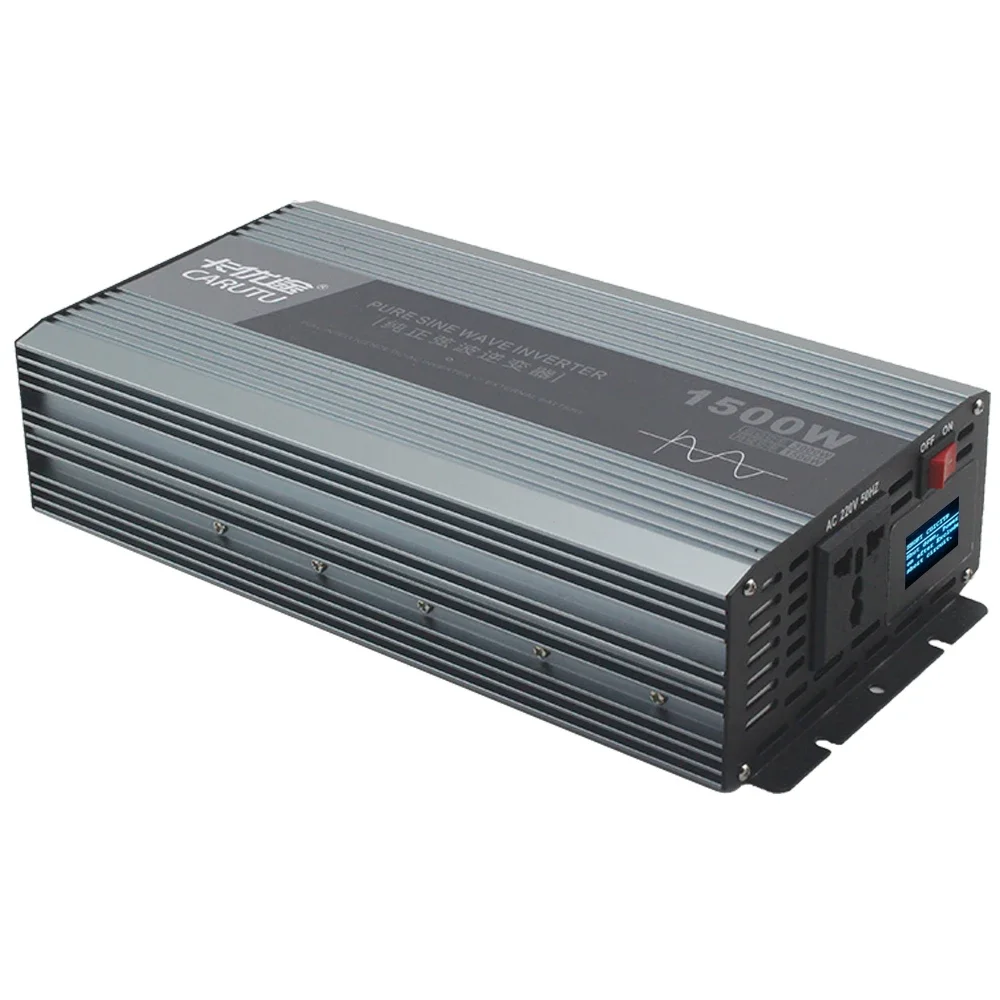 

Premium inverter pure wave 24v 220v Power inverter for car true sustain1500w peak 3000w no load power 12W for 1p air conditioner