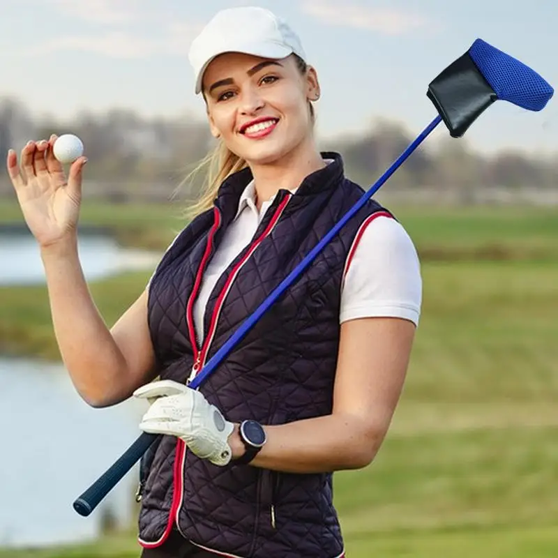 Golf Club Protective Cover Soft Putter Cover L Shaped Golf Headcovers Golf Putter Protective Cover For Men And Women Fits Most
