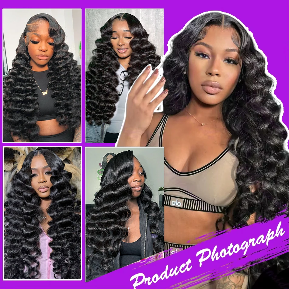 Melodie Loose Wave Human Hair Bundles 3 4 Deals 12A Grade 100% Raw Virgin Hair Extension Unprocessed 40 Inch Brazilian For Women 6