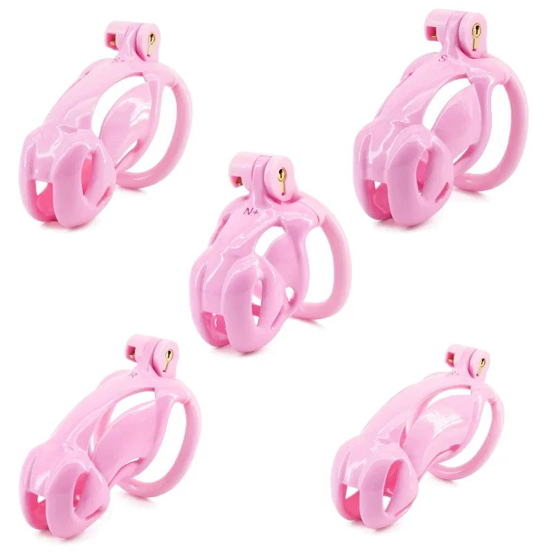 Penis Chastity Cage Chastity Lock Sex Toy Four Rings For Sissys Men