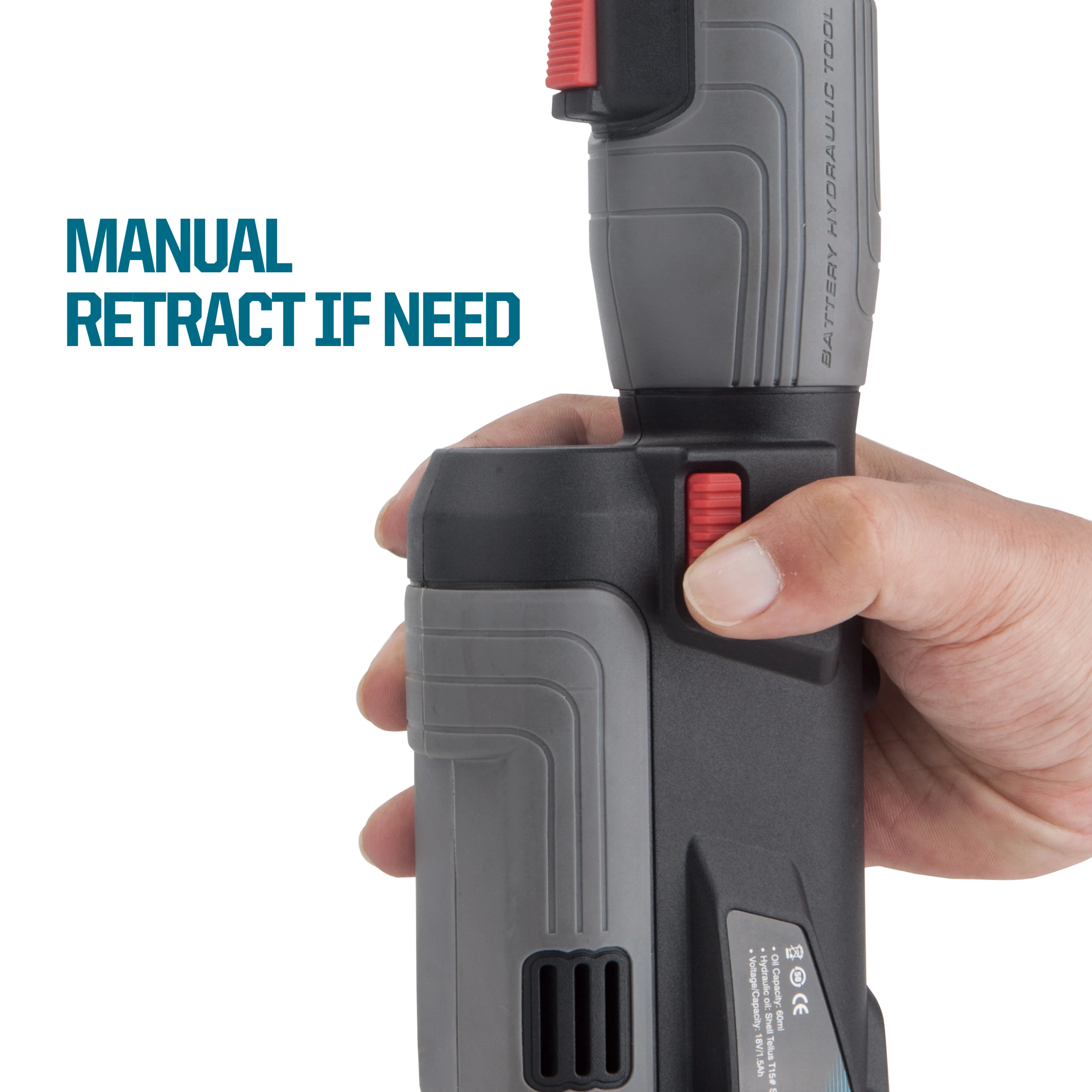 ZUPPER PZ-1240PE Multi-functional Battery Axial Press & Expand Tool For Plumbing Pex Multilayer Pipe 5