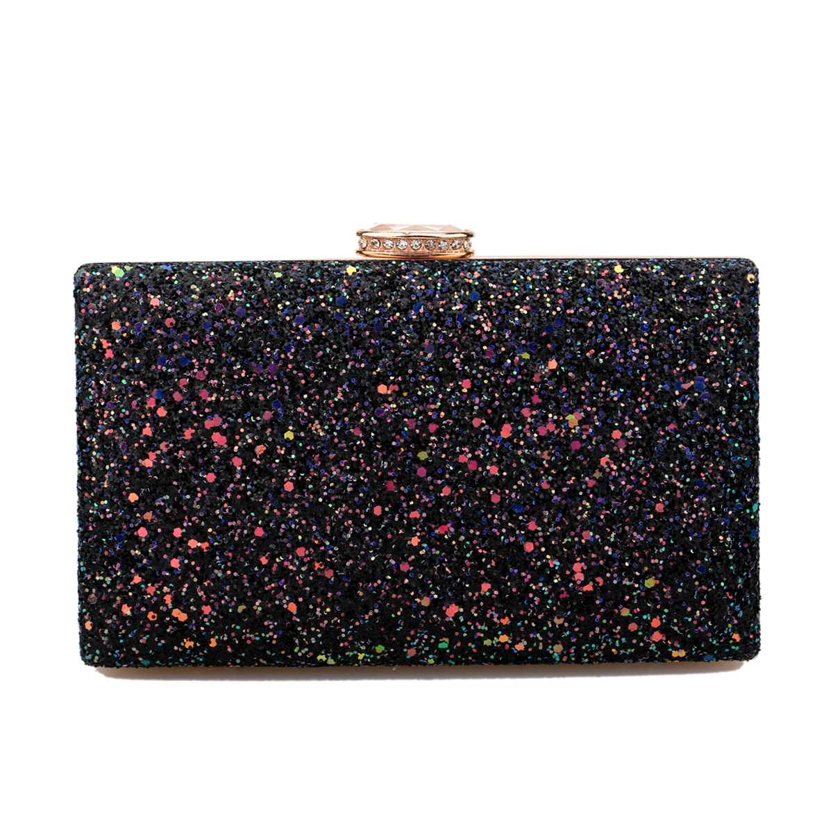 Sequined Evening Clutch Bag for Women Luxury Wedding Party