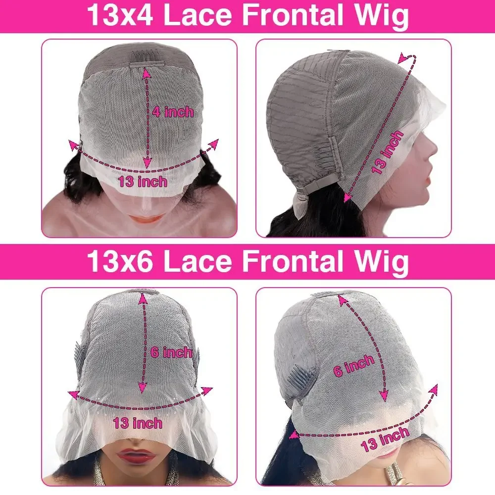 P427 Highlight Human Hair Wigs 220 Density Body Wave Wigs Lace Frontal Wigs 13x6 13X4 HD Transparent Lace Frontal Wigs For Women