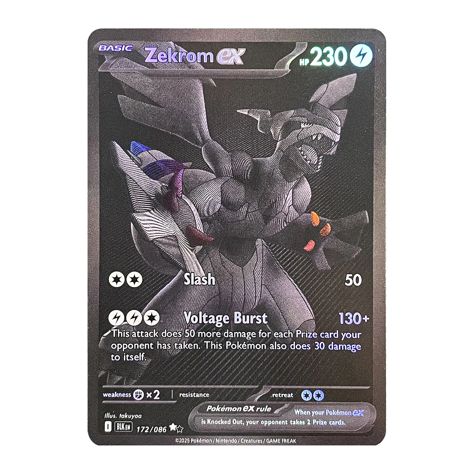 PKM Cards Vstar/Ex Holographic Victini Black White Rare(BWR