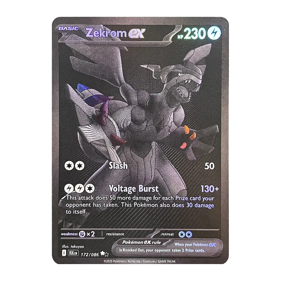 PKM Cards Vstar/Ex Holographic Victini Black White Rare(BWR