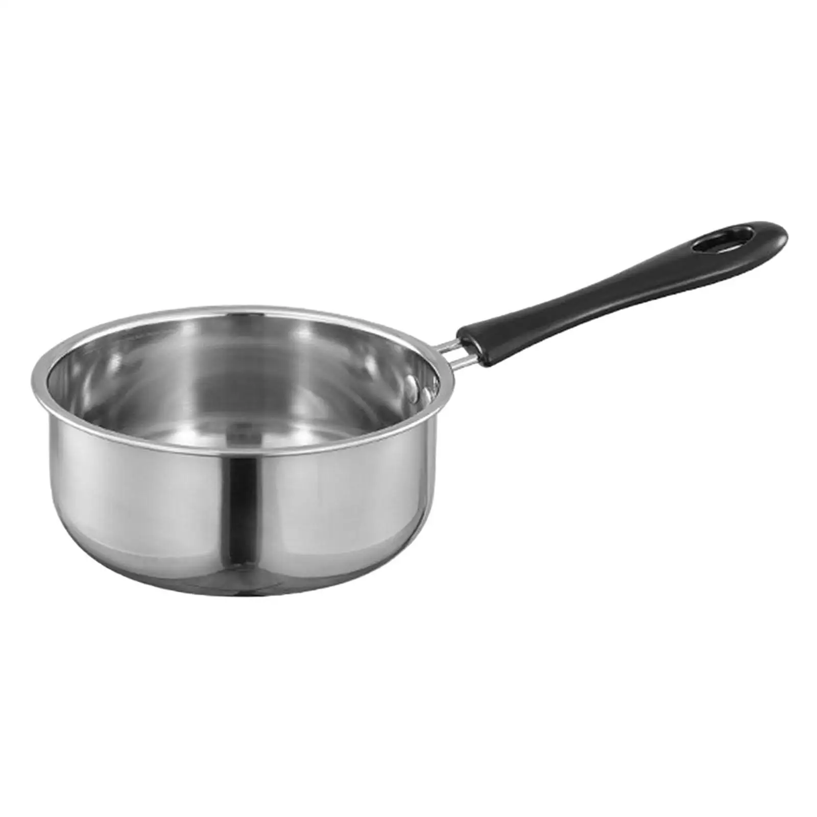 Milk Pan Porridge Cooking Pot with Long Handle Non Stick Butter Warmer Small Saucepan for Gas Stove Kitchen Induction Cooker