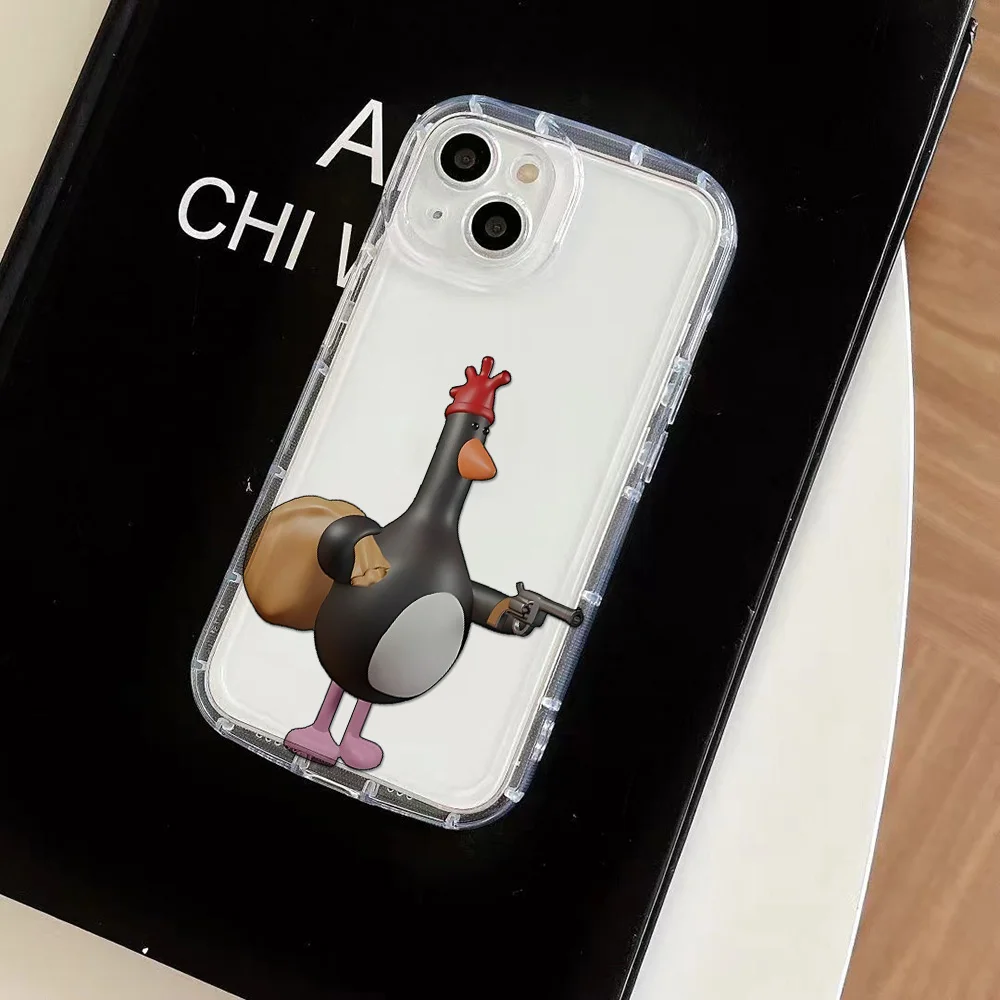 Adorable Wallace & Gromit Clear Phone Case