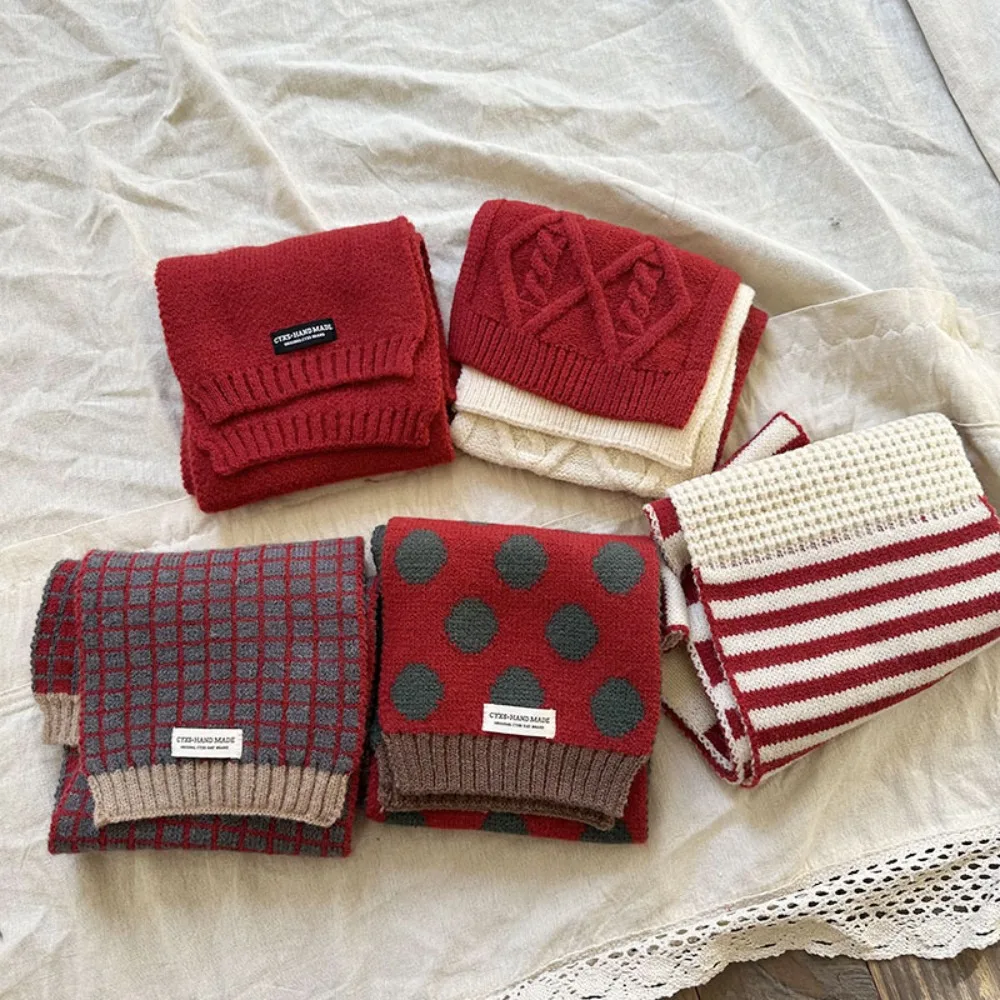 

Soft Kids Scarf High Quality Knitting Winter Warm Scarf Knit Scarf