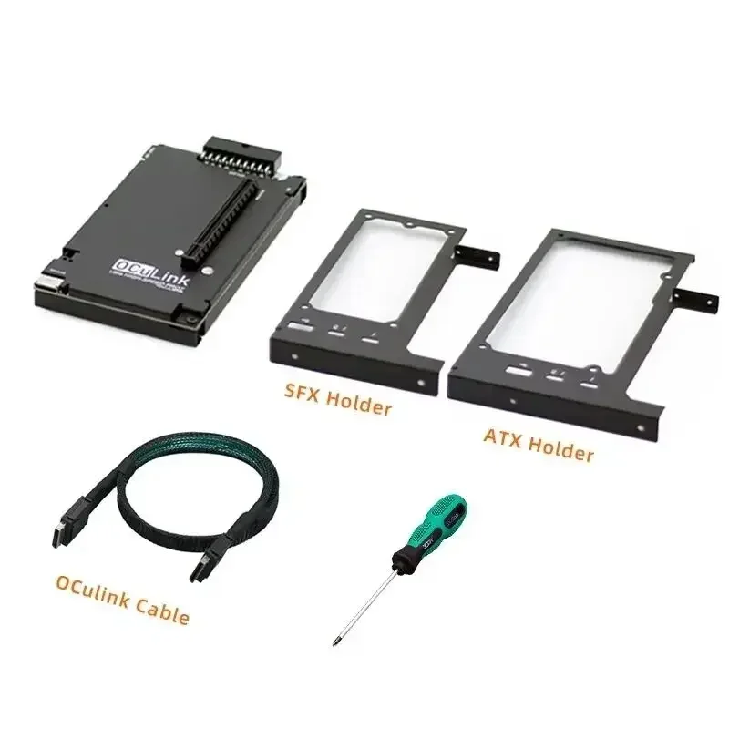 GPU Dock GPUドッキングステーション　OCuLinkアダプタ OCuP4V2 OCuLink GPU Dock w ReDriver Chip PCIE 4.0 X4 M2 NVME M.2