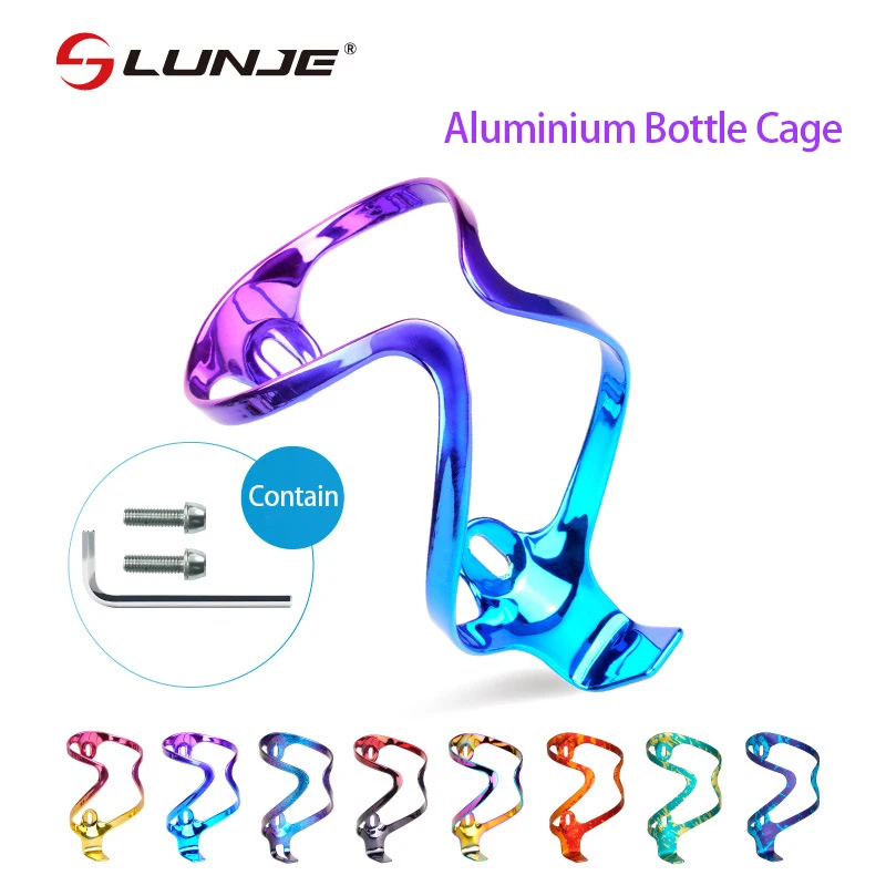 LUNJE Ultralight Bicycle Water Bottle Cage Aluminum Alloy