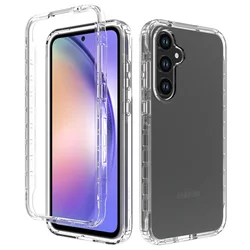 Thick Candy Color Transparent Shockproof Dual Layer Case - Galaxy A05 (Clear)