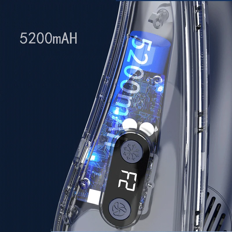 2026 New Neck Air Conditioner Portable Neck Fan Rechargeable Semiconductor Cooling Bladeless Fan Wearable Cooler multi purpose 6