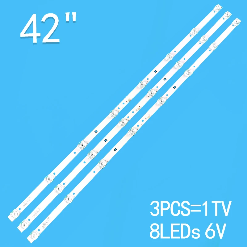 LED backlight strip (3) For JS-D-JP42EC-082EC E42EP/K1000 MCPCB JP42EC