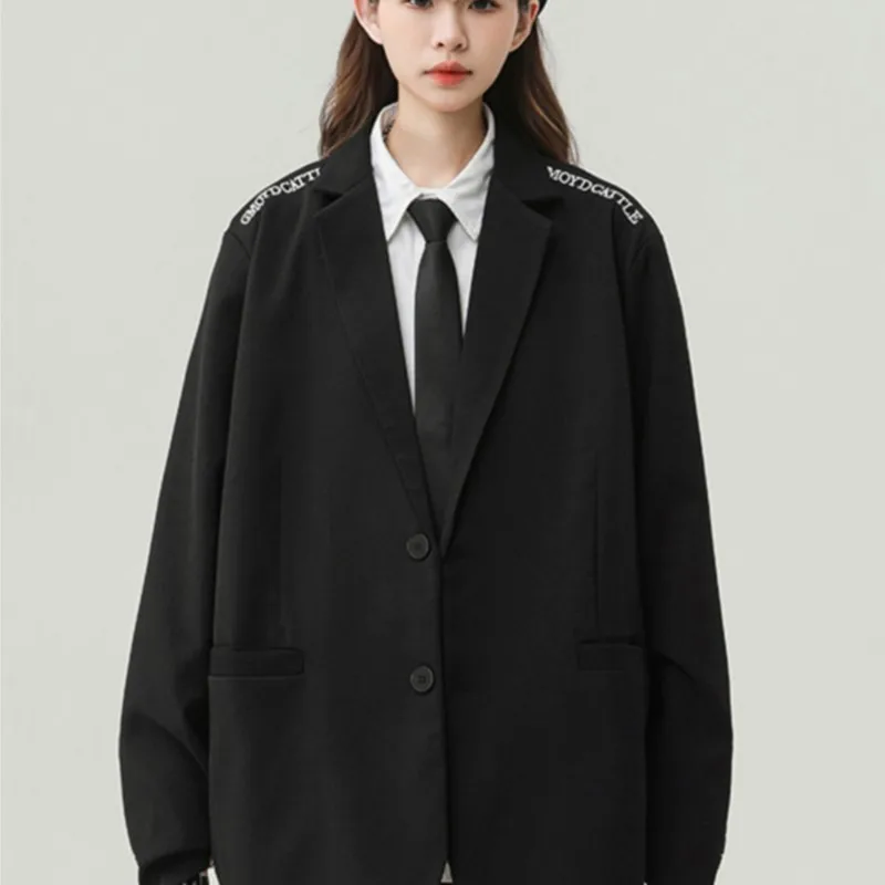 

No Casual Suit Sense Men and Women Loose All-Match Fashion Brand High Street Students