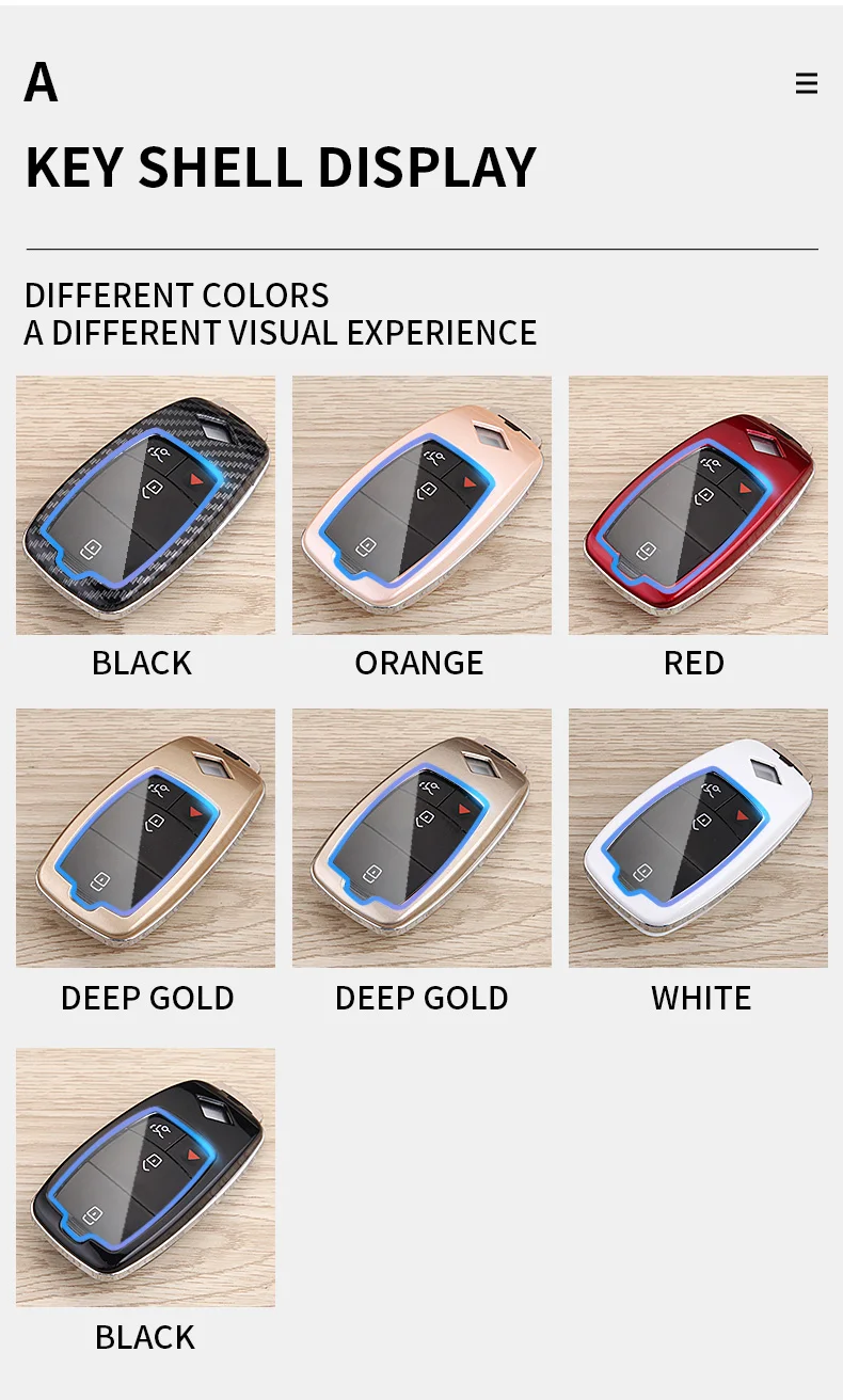 Custodia per Chiave/telecomando per Mercedes Benz E GLE Class A220 W213 E200 E300 E220 E320 E260 E43 accessori Auto - S8db78626b73e4a3793e71dfa05104ac0A