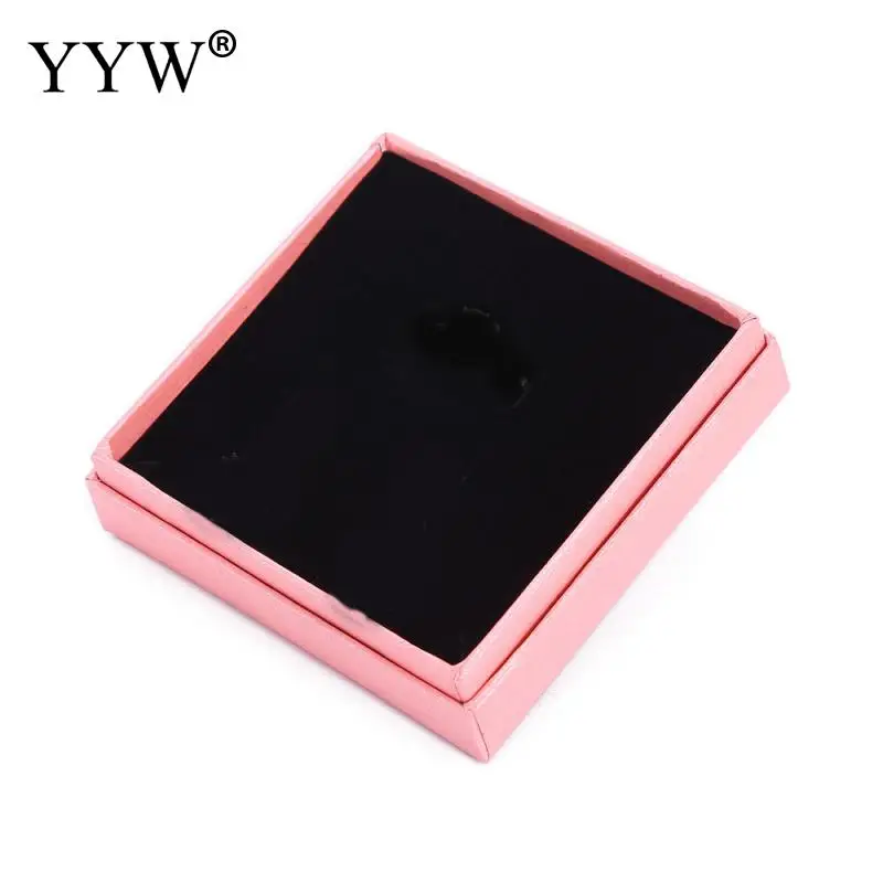 10pcs Fashion Jewelry Box For Engagement Ring Earrings Necklace Bracelet  Box Earrings Bracelets Pink Colour Boxes Gift Packing