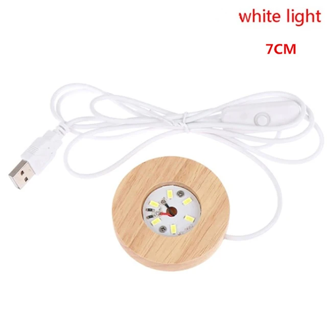 white 7cm round