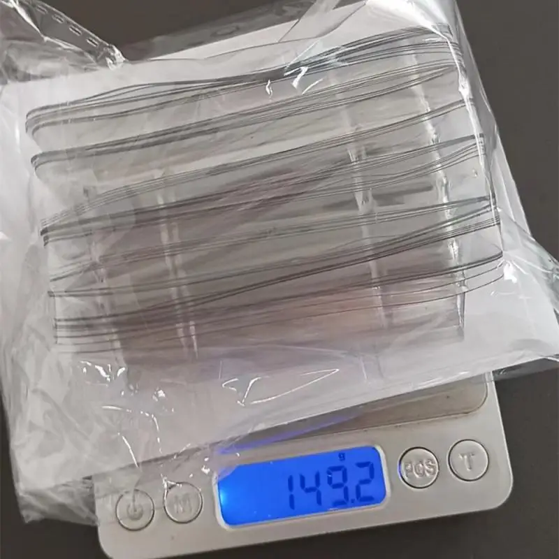 실용적인 투명 플라스틱 포장: Opp 가방 총 무게추: 약 150g 투명 상자, 다기능 블리스터 박스, 선물 카드