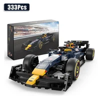 Technical F1 Formula Racing Sport Car Model Building Blocks City 1:24 Assembly C42 Speed Vehicle Bricks Toys For Kids Adult Gift 1