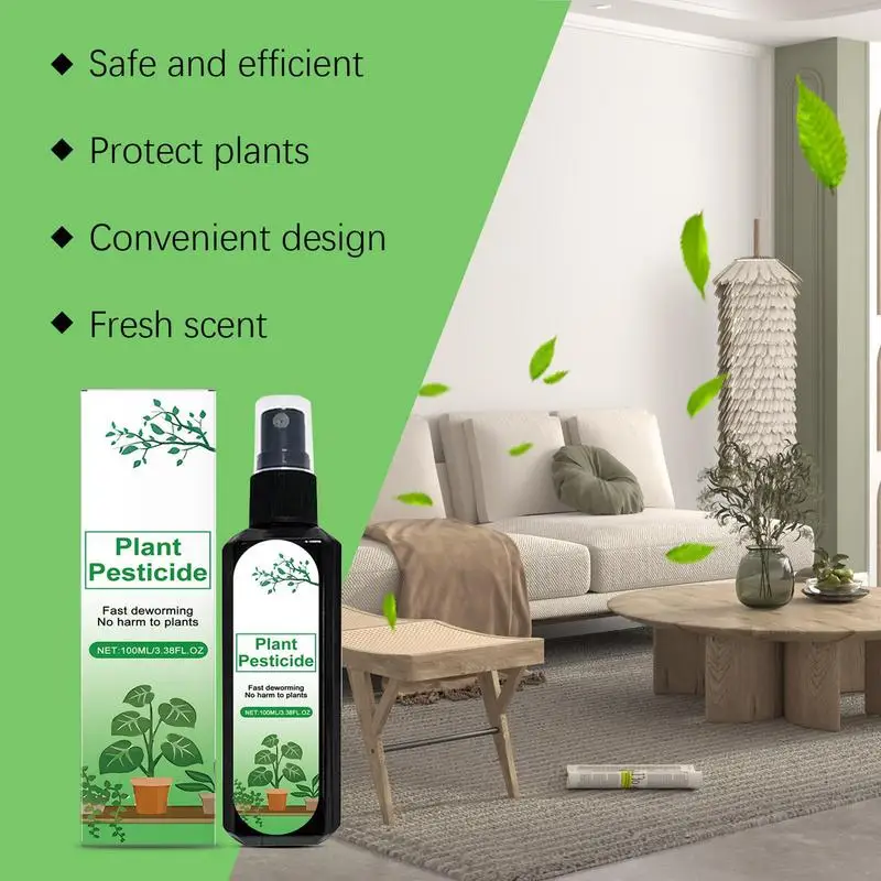 Spray For Indoor Plants Natural Effective Garden Fertilizers Protective Long-Lasting Plant Care Houseplant Accessories For