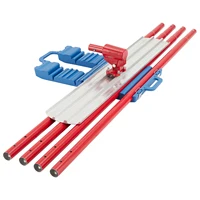 Bull Float Magnesium Concrete Float, 48 x 8" Round End Concrete Float Tool Cement Tool, Concrete Kit Bull Float with 4 Float 2