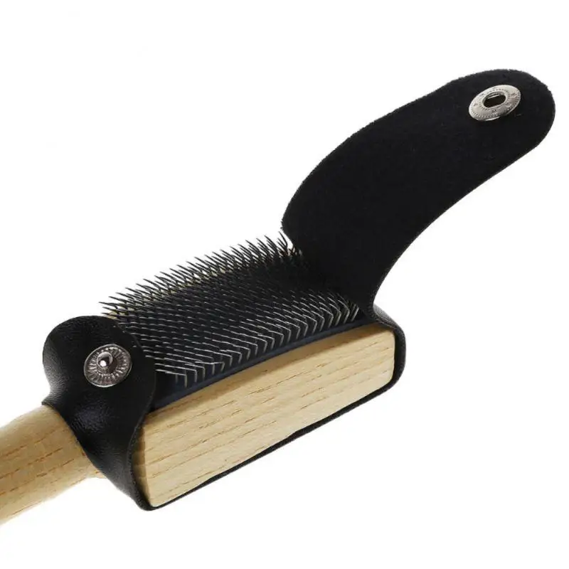 1~10PCS Wood Suede Sole Wire Cleaners Dance Shoes Cleaning Brush For Footwear   C63B 6