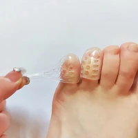 Transparent Silicone Toe Caps Anti-Friction Breathable Toe Protector Prevents Blisters Toe Caps Cover Protectors Foot Care 1