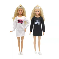 BJD – vêtements de poupée pour Barbie, robe pour Barbie, vêtements, tenue, chemise longue, 1/6 pouces, accessoires, jouet, cadeau pour fille, 11.5 
