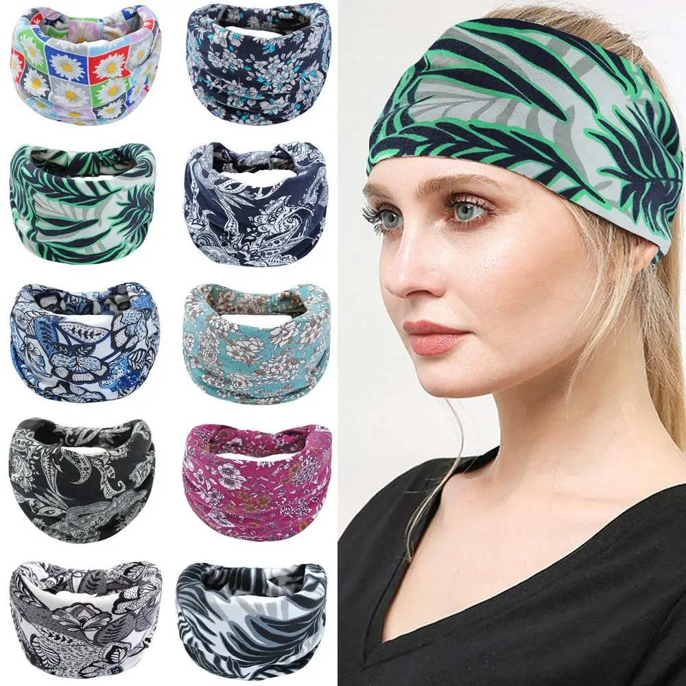 10 Colors Athletic Elastic Men/Women Sport Sweatband Running Hair Band Yoga Headband Fitness