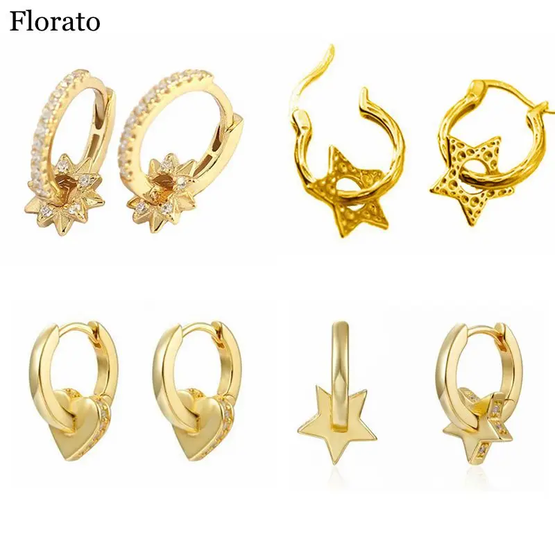 

Женские серьги-подвески в стиле панк, серебро 925 пробы, A45