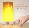 LED Flame Lamps for Room Simulated Flame Night Lights Lava Lamps Indoor Bar Ktv Wedding Decoration for Christmal New Year Gift 2