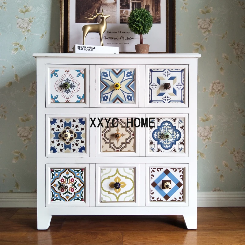 

Display Organizer Living Room Cabinets Morden Wood Showcases Entrance Cabinet Storage Drawers Cajonera Corner Furniture