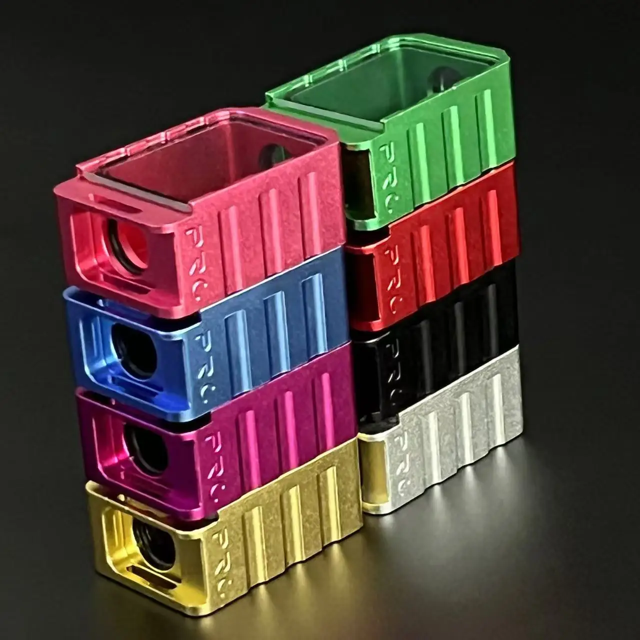 Office Padfolio New Office BORO's Compatible Colorful Aluminum/Acrylic Replacement Box with Glass Cover Seal O-Rings Tanks Supplies Padfolio